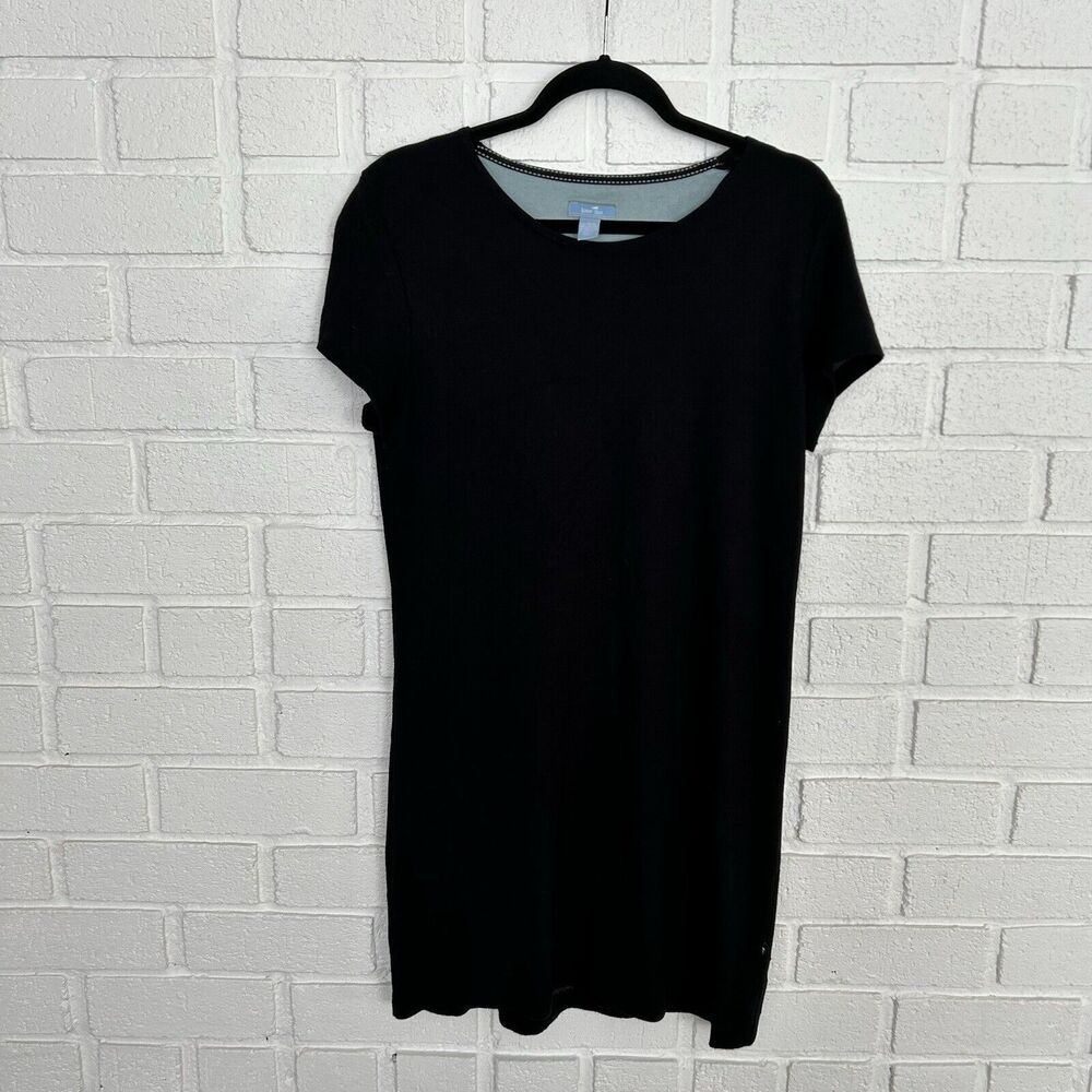 Horny Toad Shirt Dress Womens Medium Black
